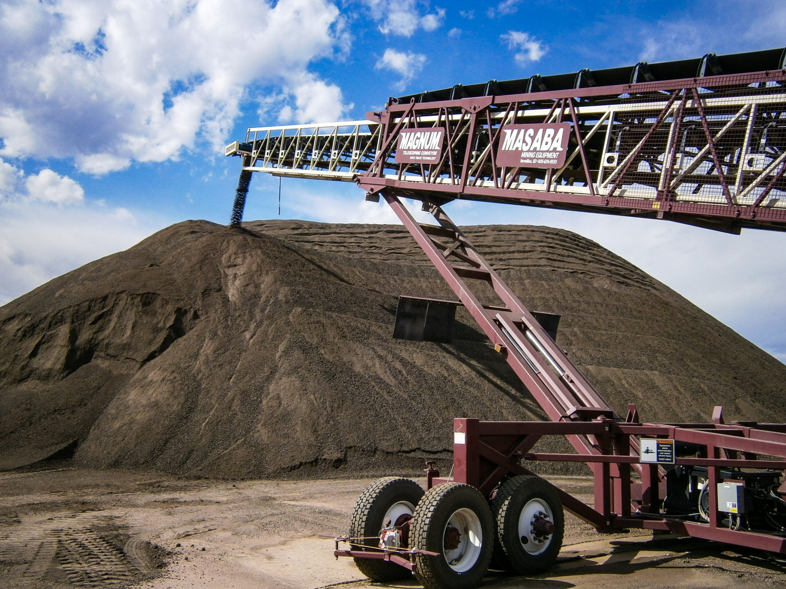 Masaba Magnum Telescoping Conveyor